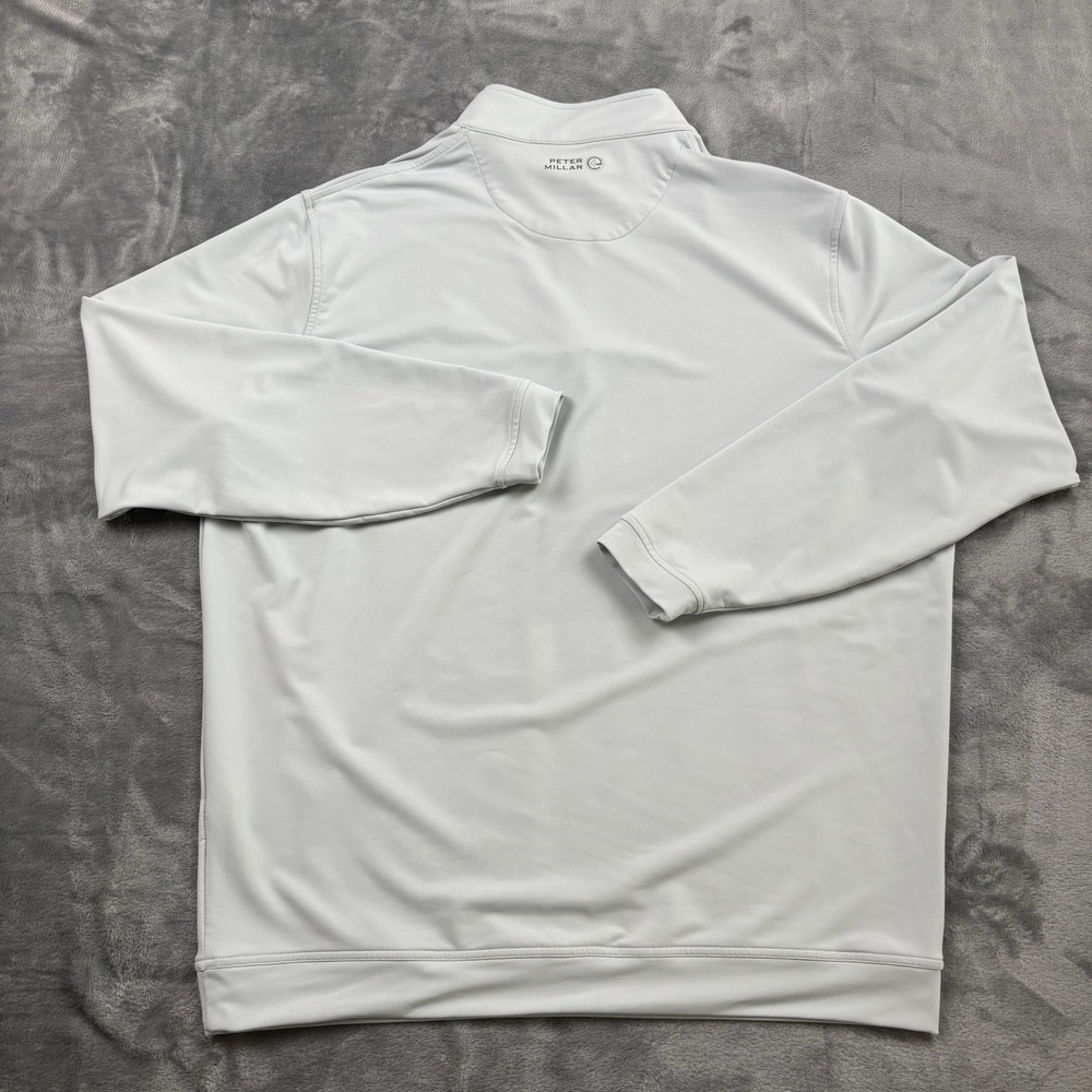 Masters Peter Millar Perth Performance Grey 1/4 Z… - image 8